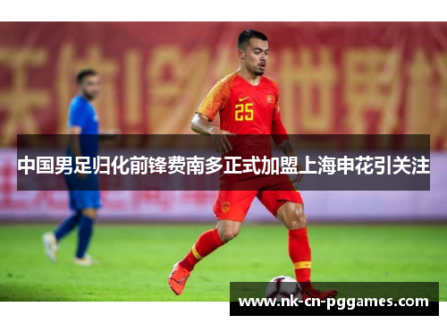 中国男足归化前锋费南多正式加盟上海申花引关注 中国男足归化前锋费南多正式加盟上海申花引关注